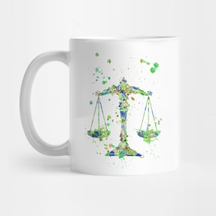 Scale of justice Mug